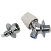 Kakudai 721-517-13 Washing Machine Faucet with Stopper, Feed Seat