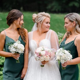 Your Always Charm Bridesmaid Gifts for Wedding Day 2/4/6 Pcs Bridesmaid Necklaces Thank You for Helping Us Necklace Bridesmaid Proposal Gifts Bridal Shower Gifts Jewelry