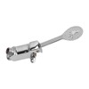 Faucet Foot Pedal Valve Silver Stainless Steel Water Saving Floor