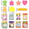 Sticky Notes, 14 Pads Self-Stick Removable Shaped Sticky Notes -