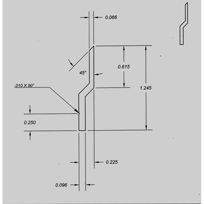 carina 60" French cleat hanger for heavy installation.M