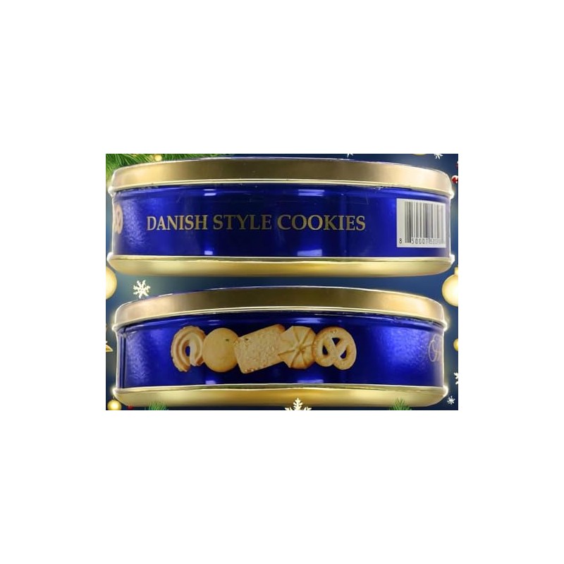 Cambridge & Thames Cookies - Danish Style Butter Cookies In