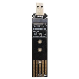 POFET M.2 Adapter, NGFF/NVME to USB Converter, Supported Interfaces M-Key/B-Key for Computer Accessories
