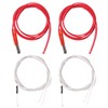 DIANN 2pcs 12V 40W Cartridge Heater 620 Ceramic and 2pcs