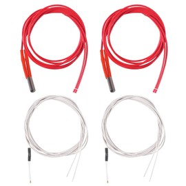 DIANN 2pcs 12V 40W Cartridge Heater 620 Ceramic and 2pcs NTC 100K 3950 Thermistor for 3D Printer Creality Ender 3, CR-10 Series, Prusa i3 (12V40W Sets)