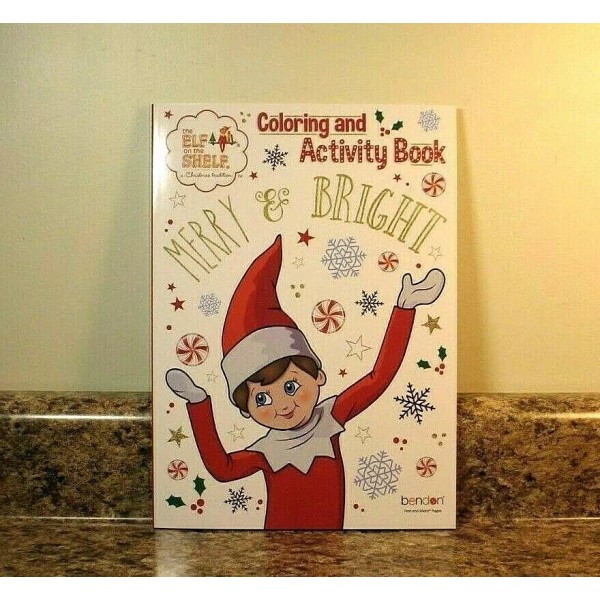Bendon The Elf On The Shelf Christmas Coloring and Activity