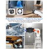Wathai 80mm Small 12V DC Axial Exhaust Fan with AC