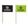 Kawasaki Cocktail Flags Pack of 100