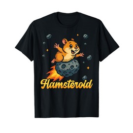 Cute Hamster Asteroid Pun Science Space Hamsteroid T-Shirt