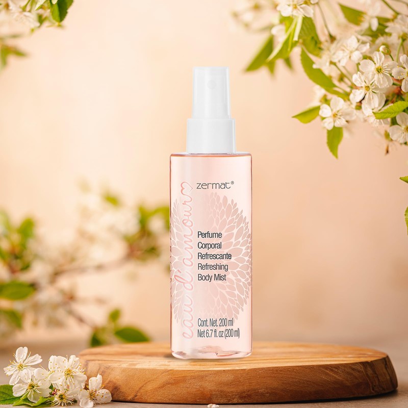 Zermat Eau d Amour, Refreshing Body Spray Mist, 6.7 Fl.
