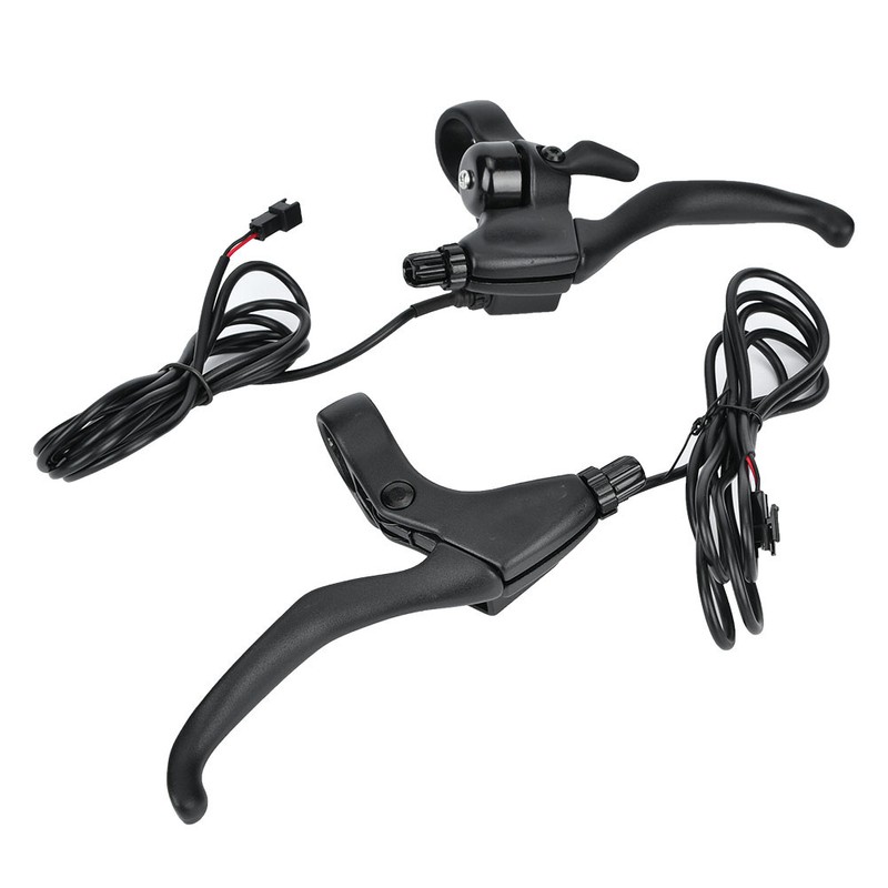 1 Pair Electric Bike Aluminum Alloy Outage Brakes Lever Grip