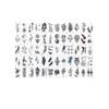 Tattoo Stickers, Set of 60, Tattoo Stickers, Realistic Waterproof, Long