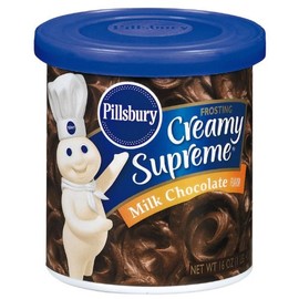Pillsbury Frosting Ready To Spread Milk Chocolate, 16-Ounce Containers (Pack of 12)