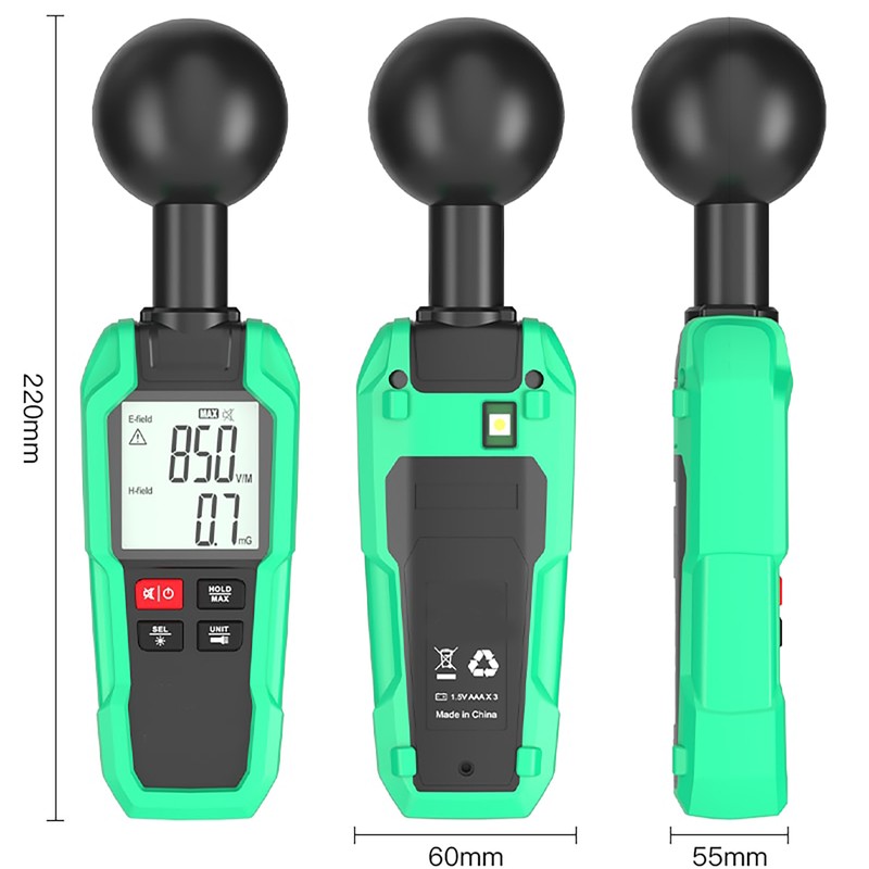 Digital Electromagnetic Field Radiation Detector Home Handheld Digital EMF Detector