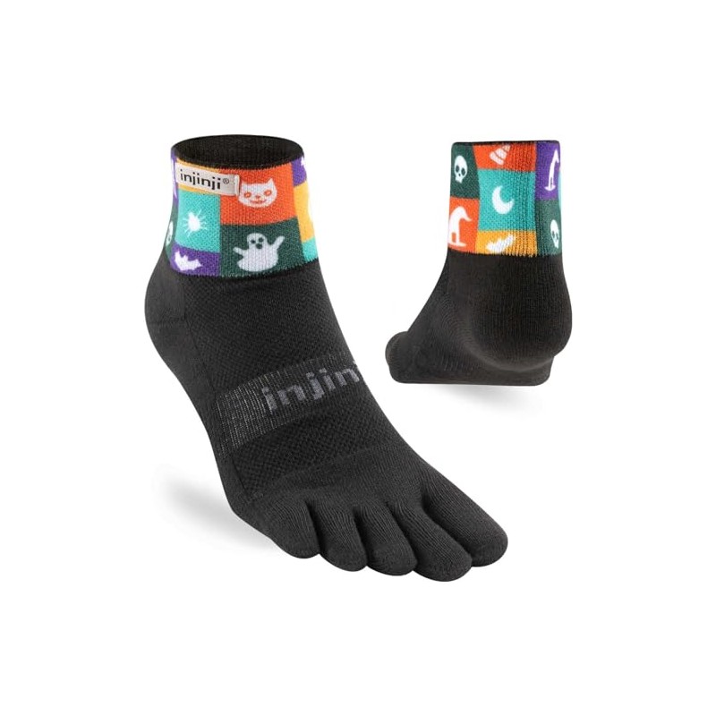 Injinji Spectrum Trail Midweight Mini Crew Xtralife Trick S Toe