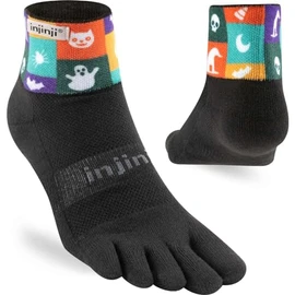 Injinji Spectrum Trail Midweight Mini Crew Xtralife Trick S Toe Socks, trick