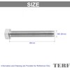 TERF® M8 X 60mm Hex Bolts Fully Threaded Set Screw
