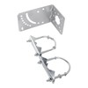3 in 1 Antennae Mast Pole Mount Bracket, Stainless Steel,