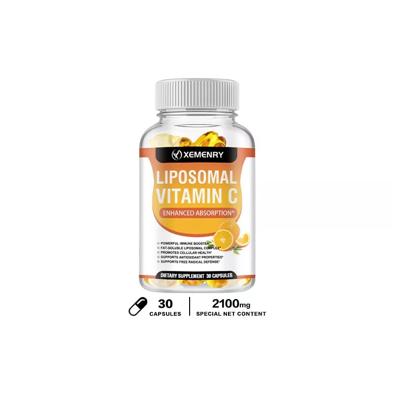 Liposomal Vitamin C 2100mg - High Absorption Supplements, Enhance Immunity