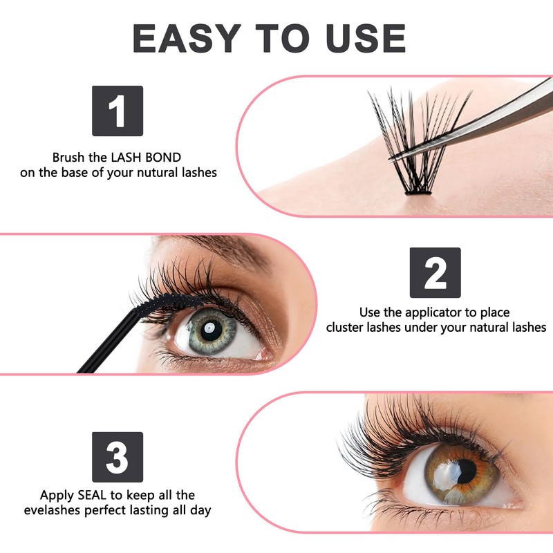 Proamate Lash Bond and Seal, Eyelash Glue for Individual Eyelash
