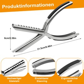 Rib Membrane Removal Tool Rib Prep Pro Stainless Steel Ribs Membrane Remover BBQ Ribs Skinner Rib Prep Tool Stainless Steel Rib Membrane Remover Dishwasher Safe