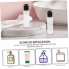 ABOOFAN 2pcs Travel Lotion Pump Containers Airless Pump Bottles Travel