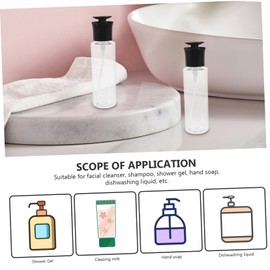 ABOOFAN 2pcs Travel Lotion Pump Containers Airless Pump Bottles Travel Pump Lotion Container Moisturizer Pump Dispenser Travel Size Shower Pump Bottle Lotion Dispenser Bottle Pack Cream Pp