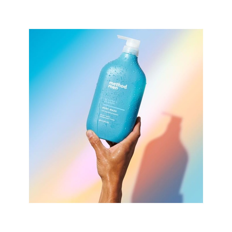 Method Men Body Wash, Glacier + Granite, Paraben and Phthalate