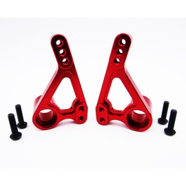 Atomik RC Alloy Front Rocker Arm Set, Red fits The Traxxas 1/10 E-Revo and Other Traxxas Models - Replaces Traxxas Part 5358