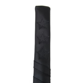 Sunfish Leather Golf Alignment Stick Cover Holds 2 Sticks Black Murdered Out Liberty USA Flag