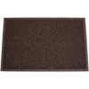 Genérico Tapete Liso 90 X 60 Cm Atrapa Polvo (Brown,