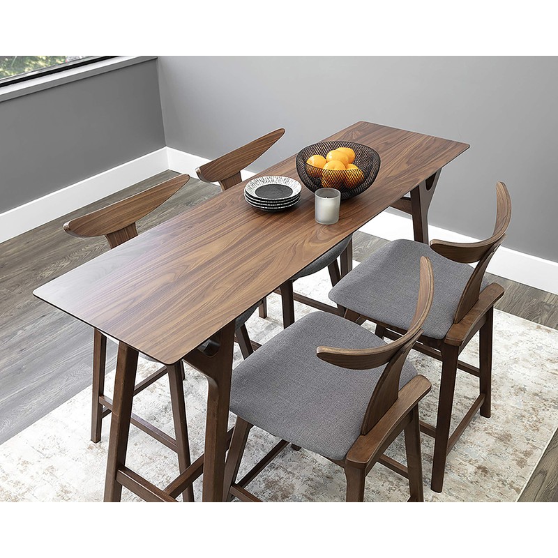 Sunpan Jaxton Counter Stool - Dark Grey