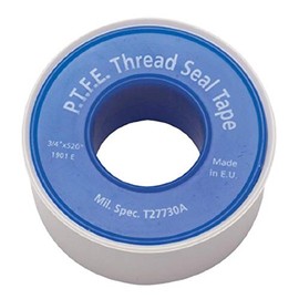 Gasoila - 1901D Virgin PTFE Low Density Economy Thread Seal Tape, 520" Length, 1/2" Width