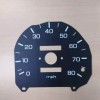 WillPowered Honda Acty gauge face MPH overlay (tachometer cluster)