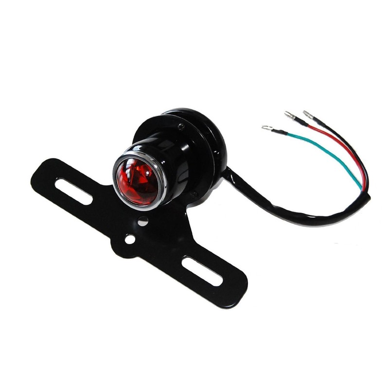 szmsmy Szmsmy Motorcycle Universal Tail Lamp Diamond Cut Lens Number