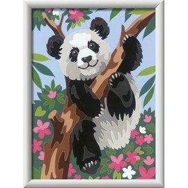 Ravensburger Painting by Numbers 20161 Cute Panda Bear Children from 9 Years