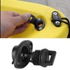 Alomejor Kayak Drain Plug Kit Drain Stopper Bung Screws with