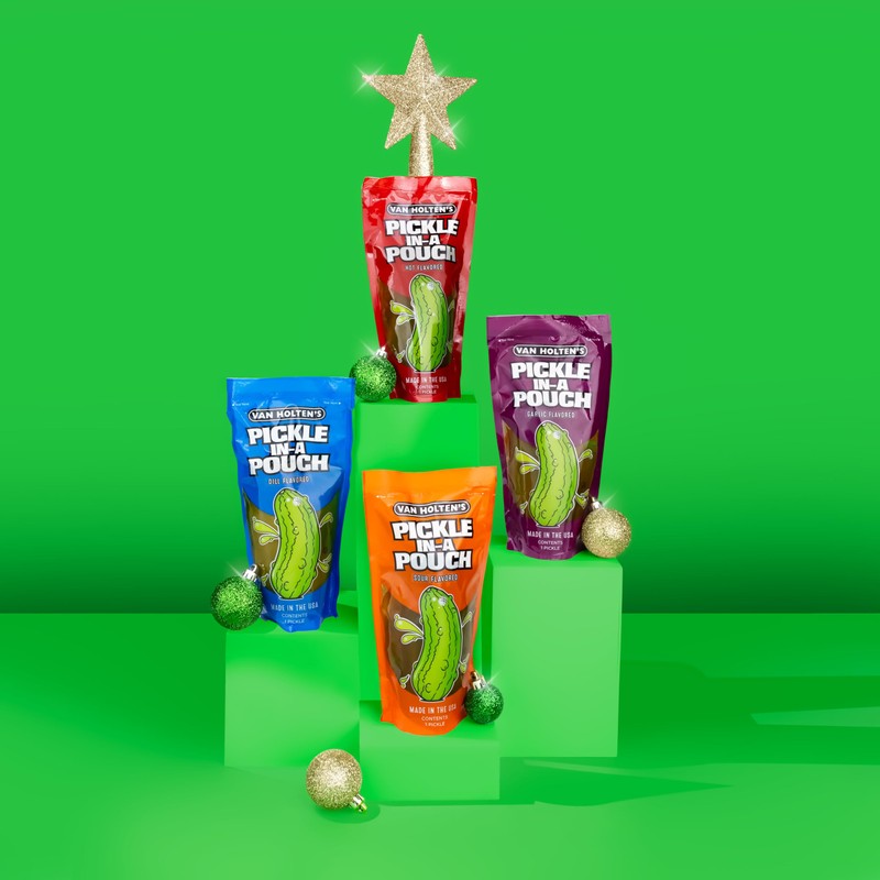 Van Holten's Pickles - Jumbo Sour Pickle-In-A-Pouch - 12 Pack