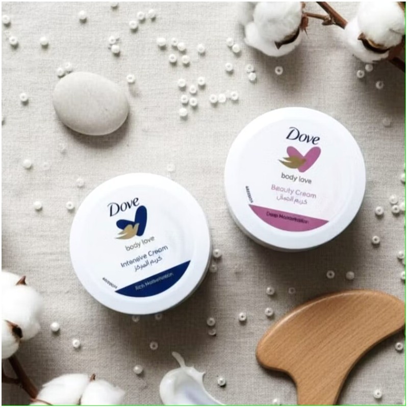 100% Original Dove Body Love Beauty & Intensive Care Rich