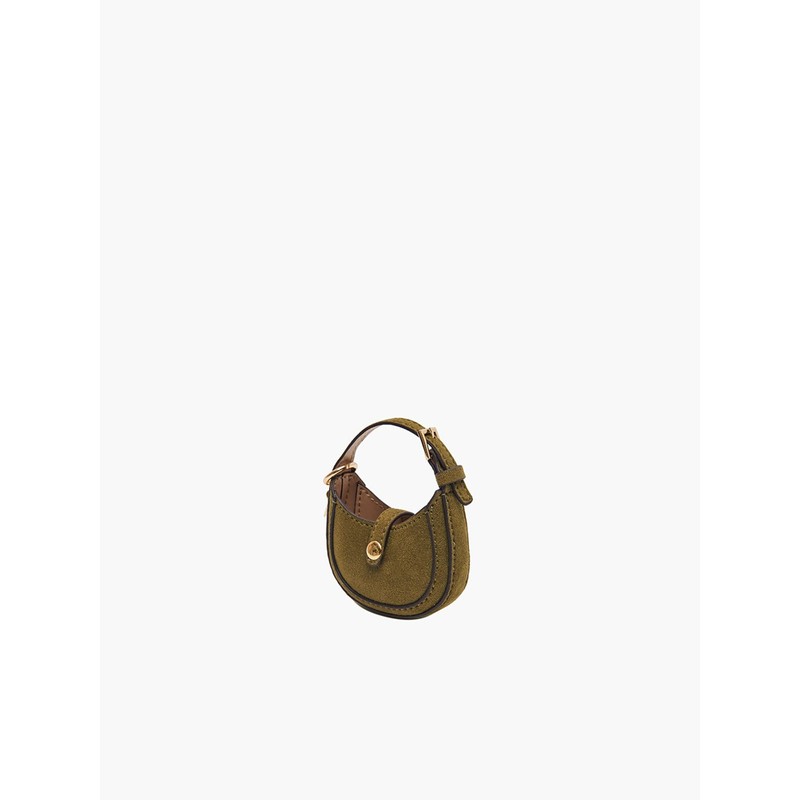 Elegance Paris Oz Suede Mini Keyring OSFH903K