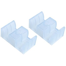 Linwnil 2pcs 44mm Sliding Shower Door Opaque Bumpers (2pcs Block)