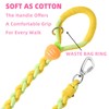 Handmade 5ft Braided Cotton Dog Leash,Durable and Stylish, Ideal for