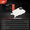 A-Premium Front Engine Coolant Reservoir Tank [with Cap] Compatible with