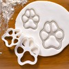 Set of 2 Realistic Paw Cookie Cutters (Small and Large