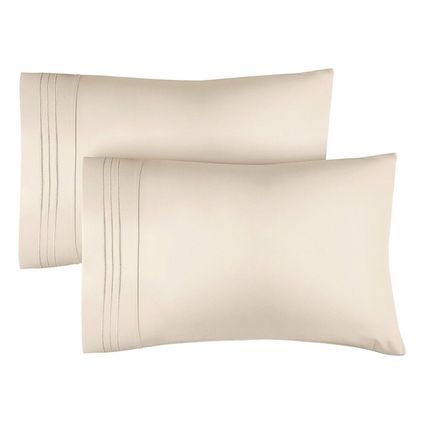 Queen Size Pillow Cases Set of 2 – Soft, Premium