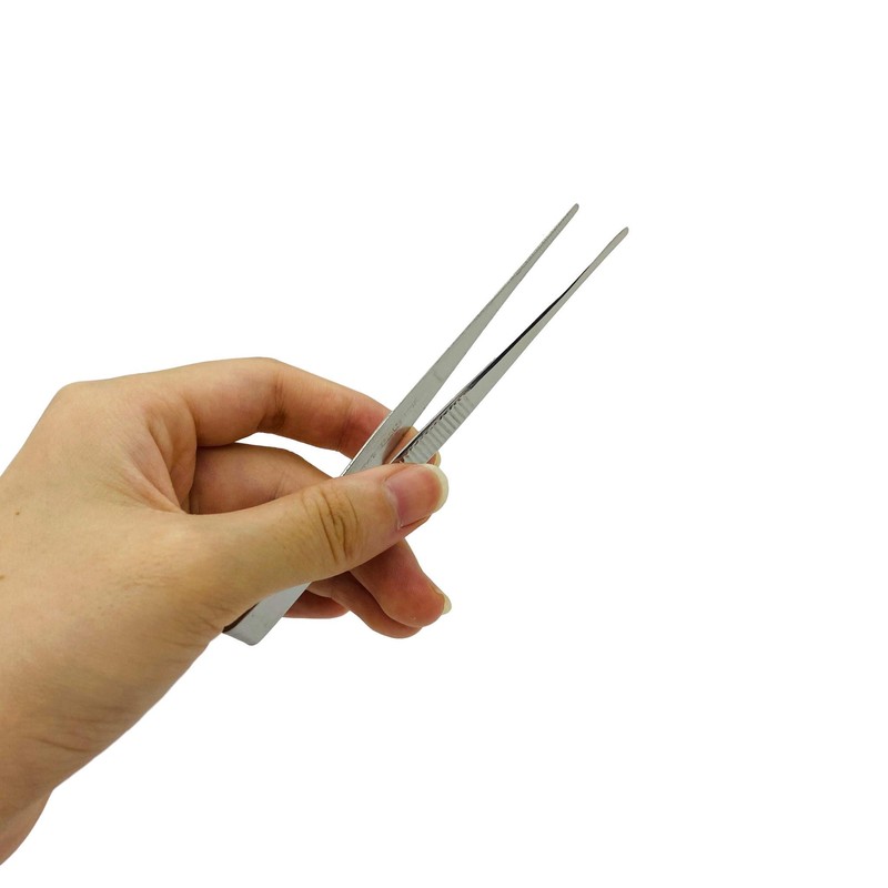 ANEX No. 1093 Tweezers Stainless Steel with Case, Set of