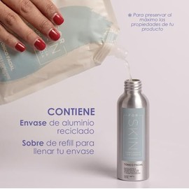 Tónico facial exfoliante 75 ml | con ácido salicílico y glicólico | Mejora tono, textura y luminosidad | Elimina puntos negros y células muertas (Kit 