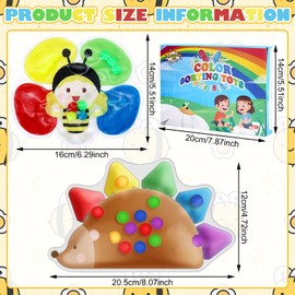 ARONRAVE Sensory Toy, Autism Toy, Sensory Toy, Autism Squeeze Toy, Anti-Stress Toy for Squeezing and Kneading, ADHD and Autism Toy (B)