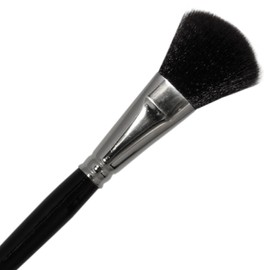 GRIMAS Puder/Rouge-Pinsel, Größe 8, profesioneller elastischer und weicher Kunsthaarpinsel für diverse Arten Make-up