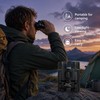 Compact Binoculars for Outdoor Viewing – BAK4 Folding Telescope with